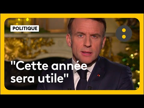 Emmanuel Macron's wishes for the year 2026