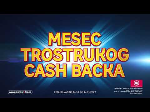 MerkurXtip - Triput jači Cash Back