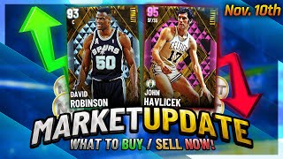 NBA 2K21 MYTEAM MARKET CRASH? USE THESE FILTERS! BEST CARDS TO BUY/SELL! MARKET UPDATE NOVEMBER 10TH
