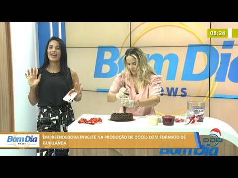Empreendedora investe na produção de doces com formato de guirlanda 03 12 2021