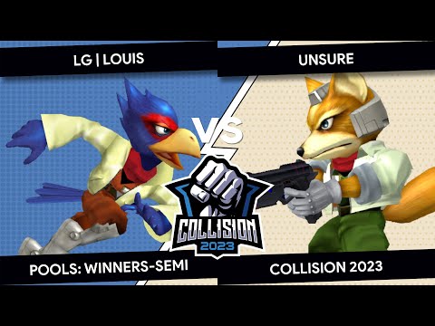 Collision 2023 - LG | Louis (Falco) VS Unsure (Fox) - Pools - Winners Semis