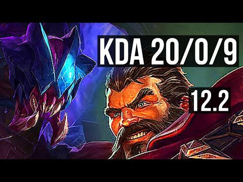REK'SAI vs GRAVES (JNG) | 20/0/9, Legendary, Quadra, Rank 10 Rek'Sai | NA Grandmaster | 12.2