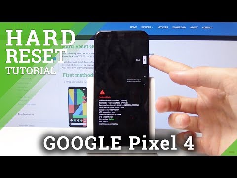 HARD RESET GOOGLE Pixel 4 - Bypass Screen Lock / Wipe Data