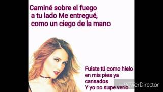 Dulce maria - un minuto sin dolor (letra