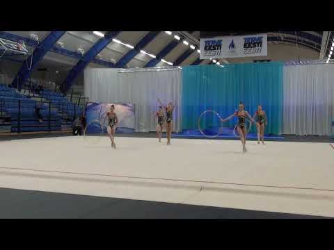 Junior National Team Estonia 5 hoop final Winter Princess 2019