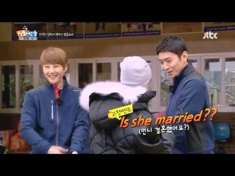 Eric [Shinhwa] speaking english (+ Shin Hye Sung)