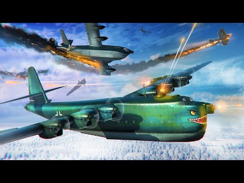 BV238 VS BIPLANE SWARM MANHUNT in War Thunder!