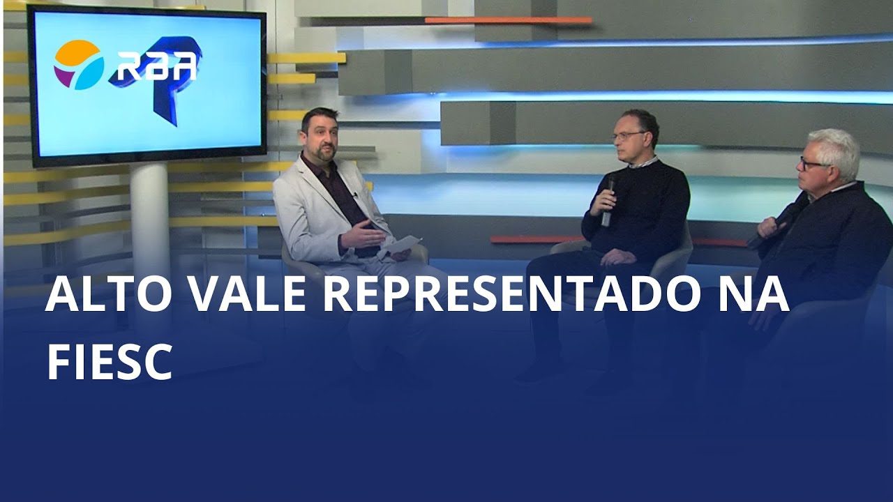 André Armin Odebrecht e Lino Rohden falam sobre trabalho na Fiesc