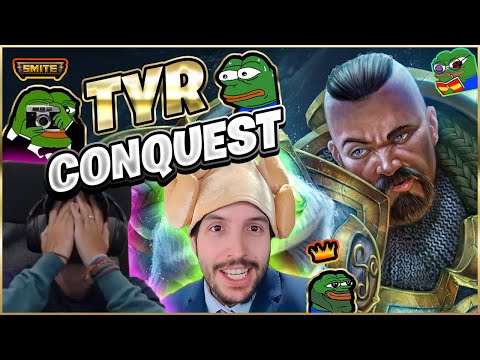 TYR, SUFRIENDO JUNTO A MARQUITOS | Julio | Smite Ranked Conquest DuoQ Warchi ☠️