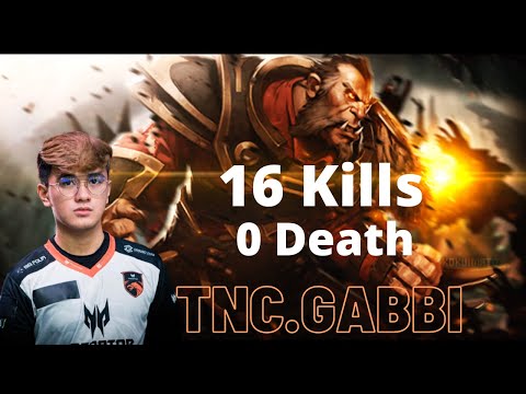 TNC.Gabbi Lycan Safelane 16 Kills 0 Deaths - Dota 2 Pro Gameplay Replay [7.28b]