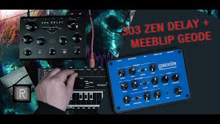 Video thumbnail for ZEN 303 DELAY + MEEBLIP GEODE | riemannkollektion.com by Riemann Kollektion