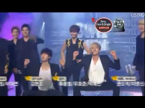 120720  Today Winner SUPER JUNIOR @ Music Bank
