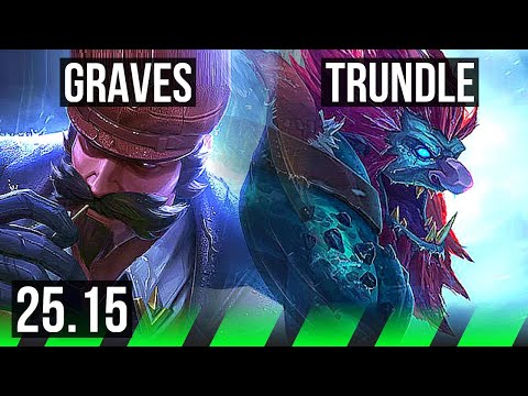 GRAVES vs TRUNDLE (JGL) | 7/3/16 | KR Diamond | 25.15