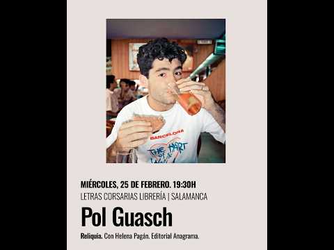 La biblioteca |  Pol Guasch nos presenta 'Reliquia' en la Biblioteca de Hoy por Hoy
