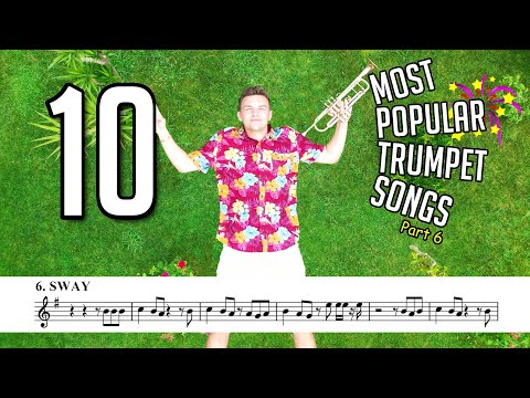 TOP 10 MOST POPULAR TRUMPET SONGS (with Sheet Music, Notes)