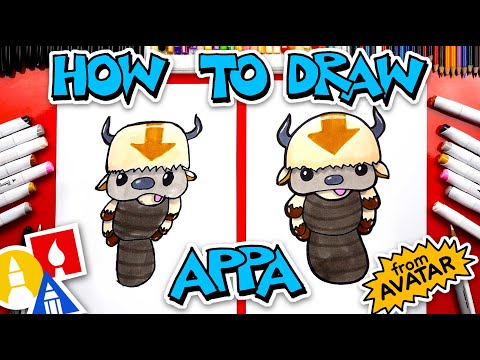 How To Draw Appa From Avatar: The Last Airbender