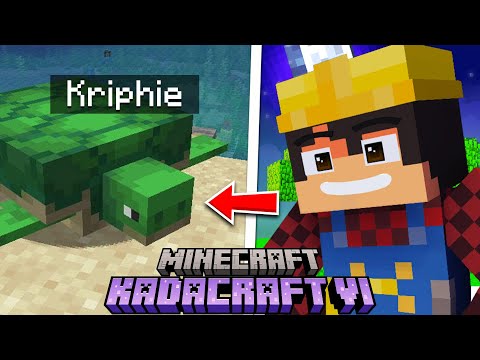 KadaCraft 6: Ep. 34 - Having a TURTLE FAMILY in KADA! (KRIPHIEsaurus)