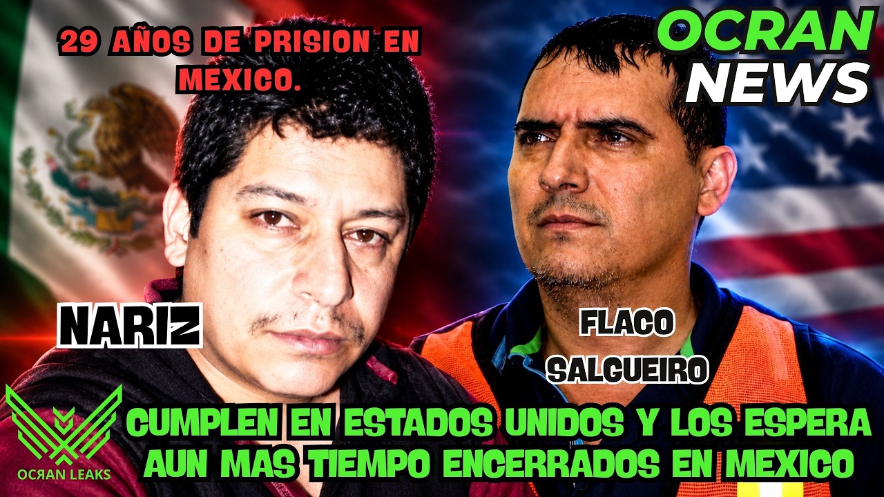 "Nariz" Secretario del CHAPO Sentenciado a 29 Años de Prision. Cumplen en E.U. y  les va peor en MX.