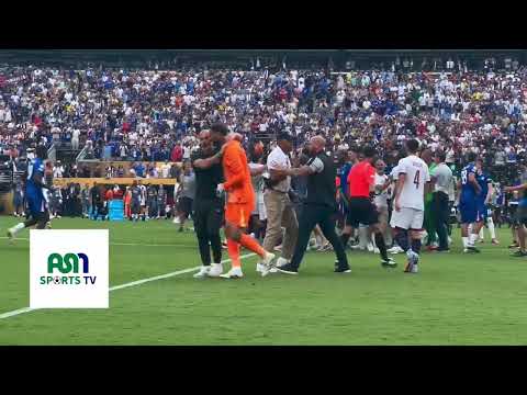 Chelsea and PSG players Fighting #fifaclubworldcup