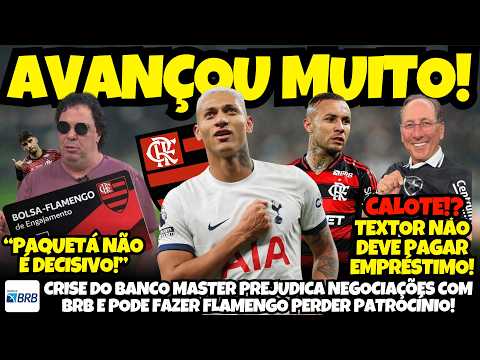 FLAMENGO MUITO PERTO DE ACERTAR SALÁRIOS COM ATACANTE! CRISE NO BANCO MASTER PODE AFETAR O FLAMENGO!
