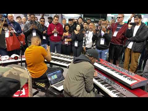 Parris Bowens auf der Nord NAMM 2020 #1