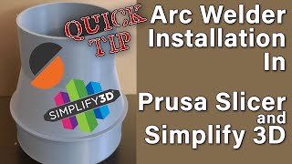 Arc Welder In Prusa Slicer and Simplify 3D