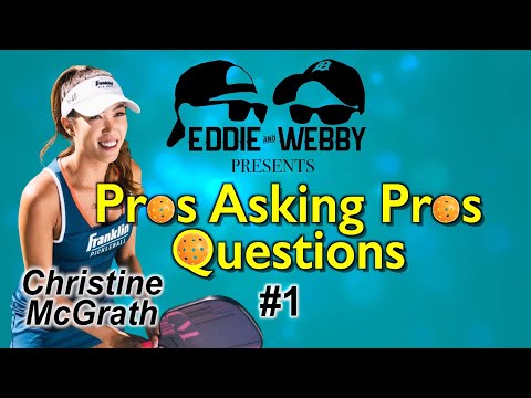 Pros Asking Pros Questions - Episode 1 - Christine McGrath