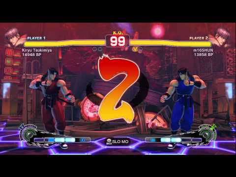 SSF4: Kiryu Tsukimiya (Guy) vs. m16SHUN (Guy)