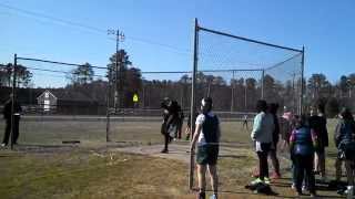 preview picture of video 'Nicole Brown Discus Matoaca Middle School'