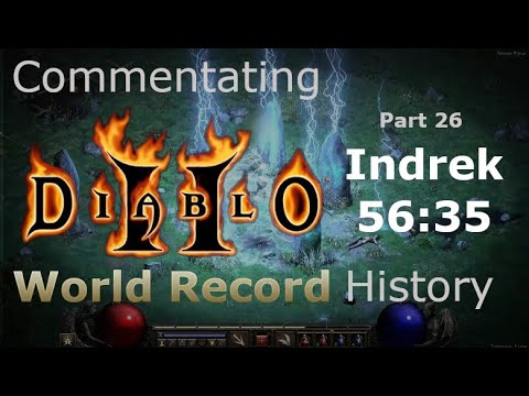Commentating Diablo 2 World Record History - Part 26 - 56:35 by Indrek (Sorceress)