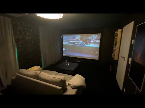Low Budget Heimkino / Kellerkino Update Playstation Gaming