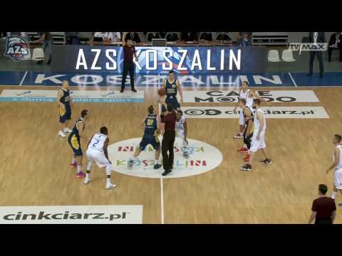Skrót meczu, AZS Koszalin - Asseco Gdynia 69:72, 06.11.2016