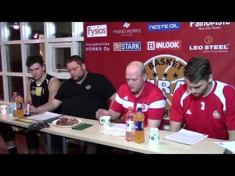 Ura Basket - PeU Lehdistötilaisuus 6.10.2016
