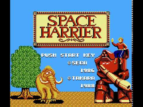 NES Longplay [755] Space Harrier