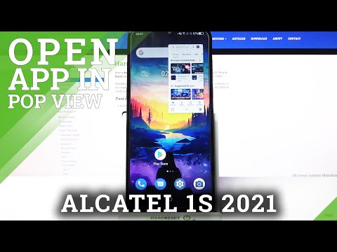 Use Apps in Floating Windows / in Pop Up View - ALCATEL 1S 2021