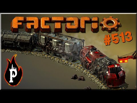 Eine Lichtbogenofen-Fabrik | Factorio Staffel1 #513 | Schienenwelt | Deutsch