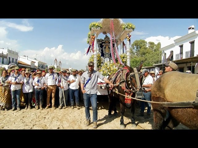 La Hermandad del Rocío de Cartaya hace su primer camino en solitario