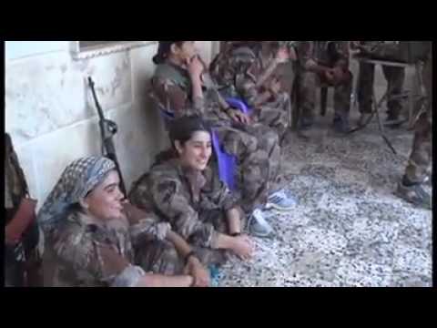 اشتباكات بين جبهة الأكراد وجبهة حماية المرأة وقوات النظام في معركة السيطرة على أم حوش وحربل