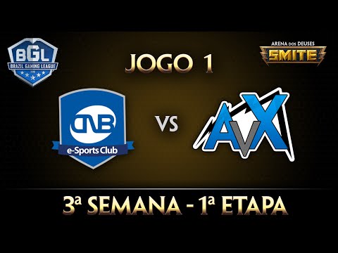 CNB X AvalanX (Semana 3 - Jogo 1) Smite BGL 2016 - 1ª Etapa
