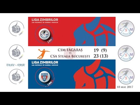 play-out CSM Fagaras - CSA Steaua Bucuresti 19-23