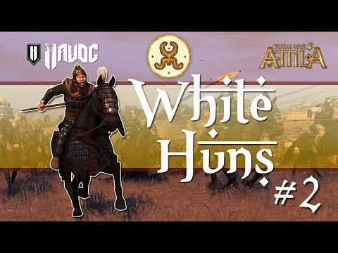 Total War: Attila - White Huns #2 | Our First Client State!