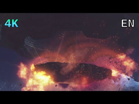 [4K] Xenoblade Chronicles D.E. Cutscene 099 – Destruction of Galahad Fortress – ENGLISH