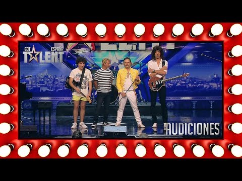 Must be the best Queen tribute band on Earth! | Auditions 8 | Spain's Got Talent 2018