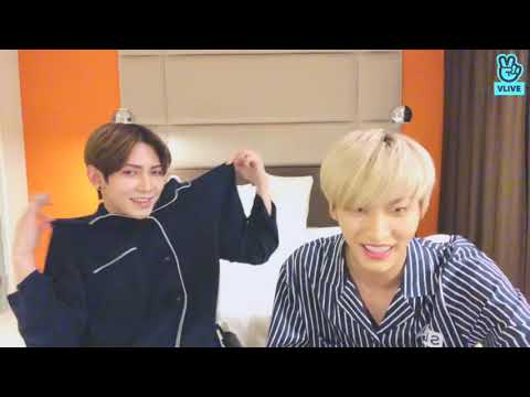 [ENG SUB] ATEEZ VLIVE ~ SEONGHWA YEOSANG VLIVE ~ 성화 여상 파자마파티 🌙⭐️  2019-04-12