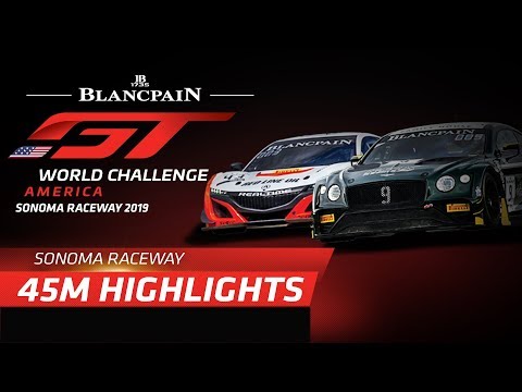ブランパンGT アメリカ ソノマ ハイライト動画