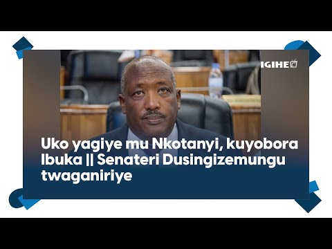 Uko yagiye mu Nkotanyi ari mwarimu, kuyobora Ibuka: Senateri Dusingizemungu twaganiriye