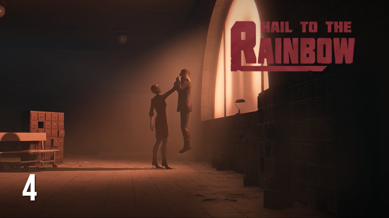 Exploring an Abandoned Library in this Cyberpunk Apocalyptic Thriller! - Hail to the Rainbow EP4