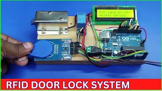 Download the video "how to make rfid door lock using arduino || how to make rfid door lock project"