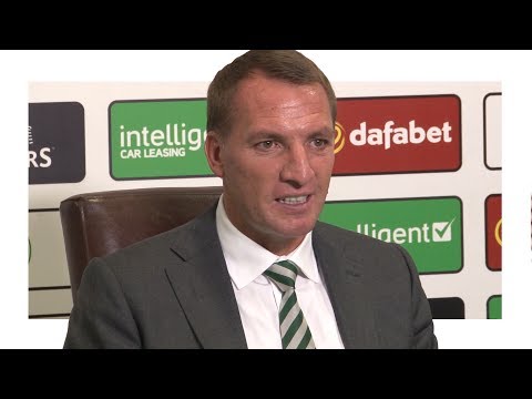 Celtic 4-0 Linfield (6-0) - Brendan Rodgers Post Match Press Conference - Champions League Qualifier
