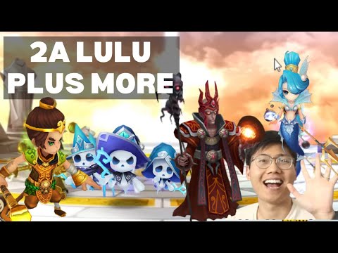 The POWER OF 2A LULU and Other FREE To PLAY UNITS In RTA - SUMMONERS WAR